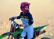 سانحه تلخ برای دختر موتورسوار در ‌پیست آزادی