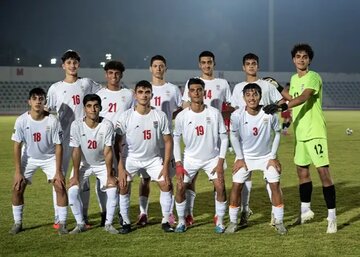 درخشش نوجوانان ایران با برد پرگل مقابل چین‌تایپه