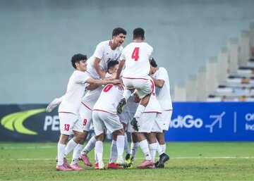 کامبک نوجوانان در نبرد برابر فلسطین پرستاره