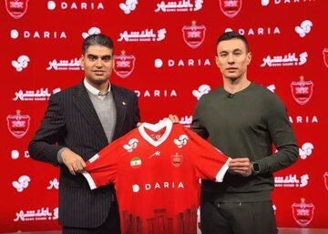 رسمی: ایگور سرگیف با پیراهن پرسپولیس!