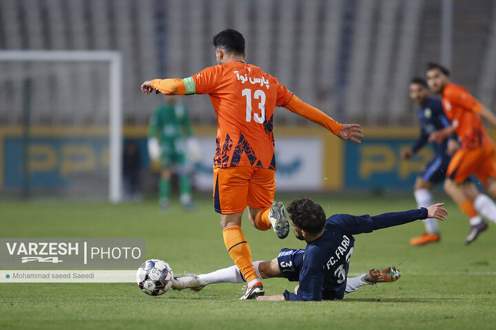 توقف سایپا در هفته ۱۴ لیگ دسته یک کشور؛ سایپا ۰ - ۰ فرد البرز