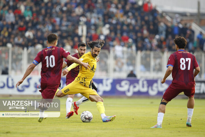 هفته 16 لیگ دسته یک کشور - نساجی مازندران 0 - 0 فرد البرز