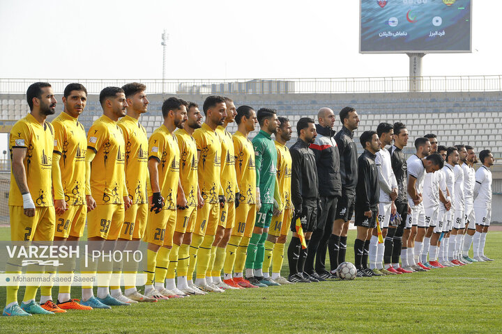 هفته 17 لیگ دسته یک کشور - فرد البرز 0 - 0 داماش گیلان