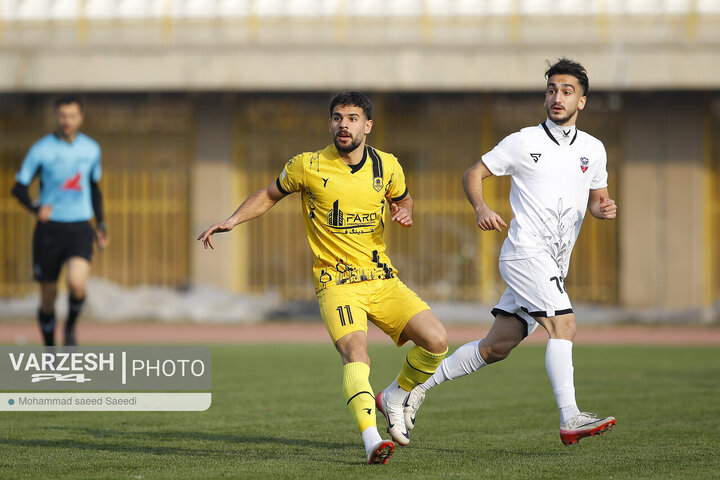 هفته 17 لیگ دسته یک کشور - فرد البرز 0 - 0 داماش گیلان
