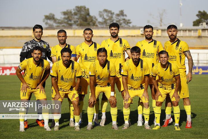 هفته 30 لیگ دسته یک کشور - نیروی زمینی 0 - 2 فرد البرز