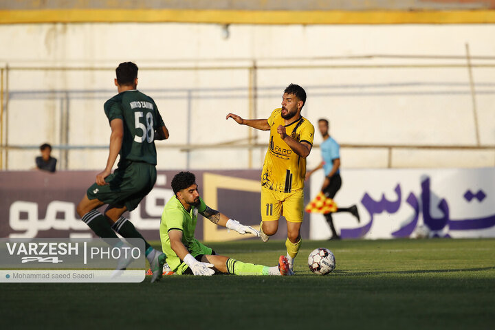 هفته 30 لیگ دسته یک کشور - نیروی زمینی 0 - 2 فرد البرز