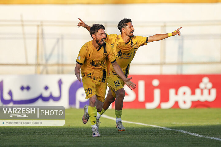 هفته 30 لیگ دسته یک کشور - نیروی زمینی 0 - 2 فرد البرز