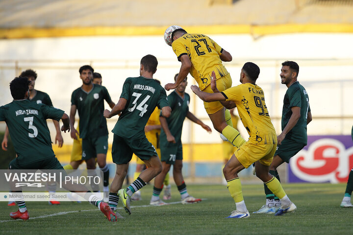 هفته 30 لیگ دسته یک کشور - نیروی زمینی 0 - 2 فرد البرز