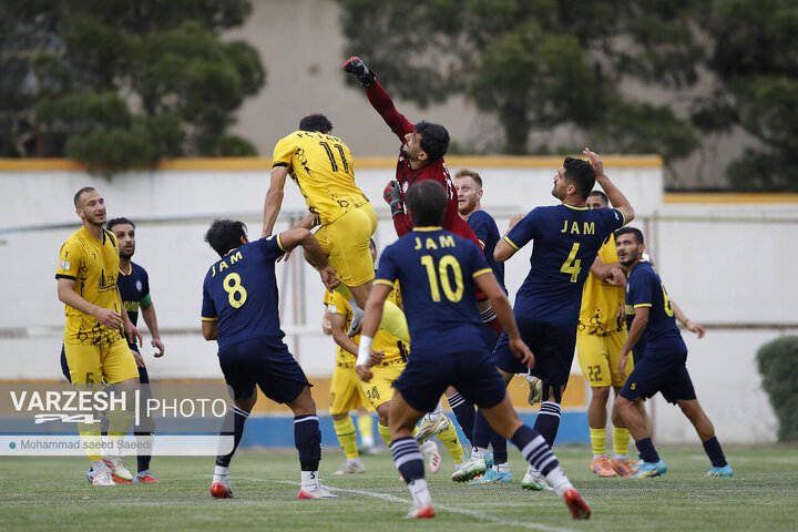 هفته 25 لیگ دسته یک کشور - فرد البرز 1 - 0 پارس جنوبی جم