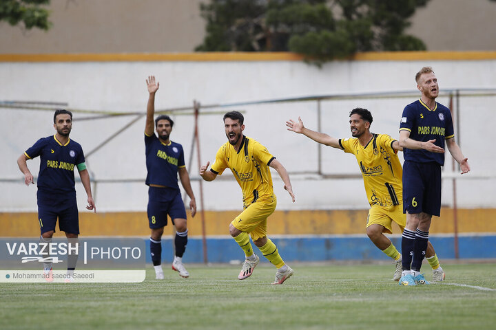 هفته 25 لیگ دسته یک کشور - فرد البرز 1 - 0 پارس جنوبی جم
