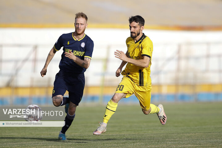 هفته 25 لیگ دسته یک کشور - فرد البرز 1 - 0 پارس جنوبی جم
