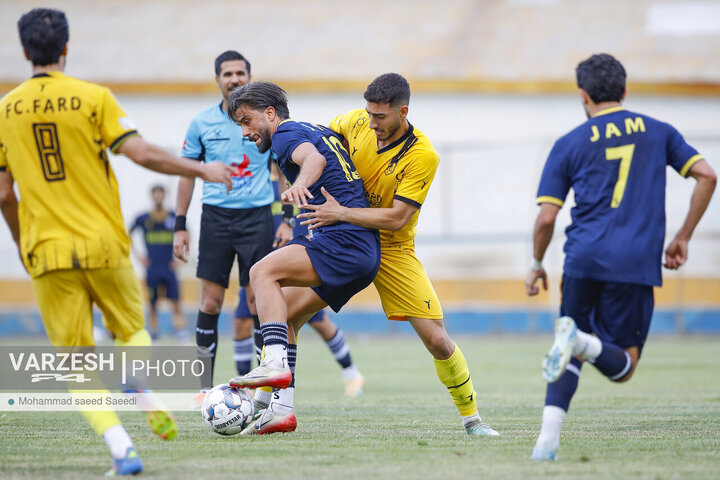 هفته 25 لیگ دسته یک کشور - فرد البرز 1 - 0 پارس جنوبی جم