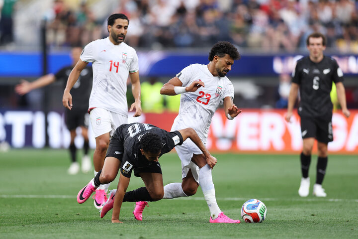 جام جهانی 2026 آمریکا - ایران 2 - 2 نیوزلند