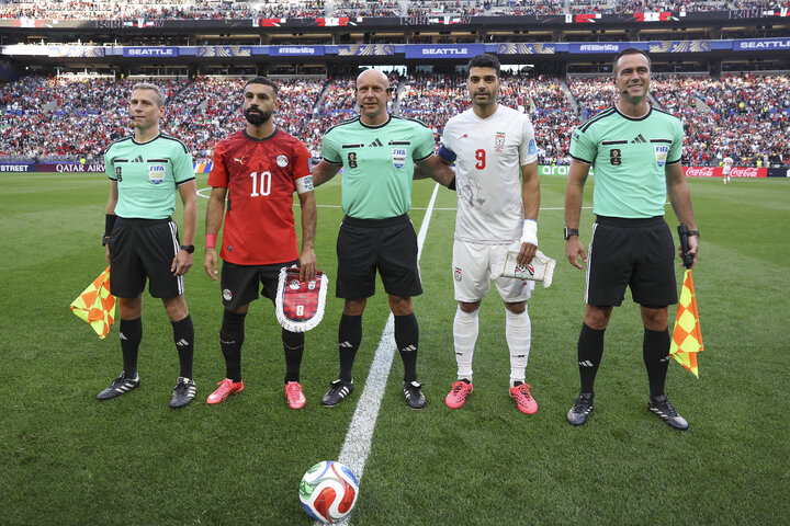 جام جهانی 2026 آمریکا - مصر 1 - 1 ایران