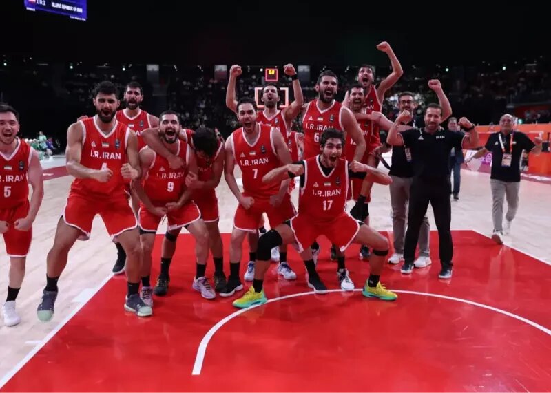 اولین مدال کاروان ایران به نام بسکتبال!